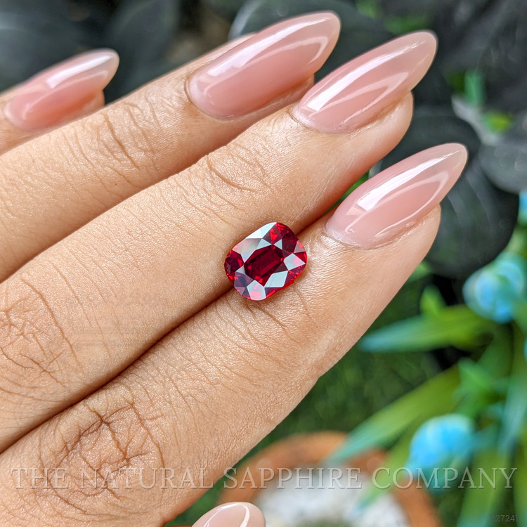 2.15 Ct. Red Spinel from Burma (Myanmar)