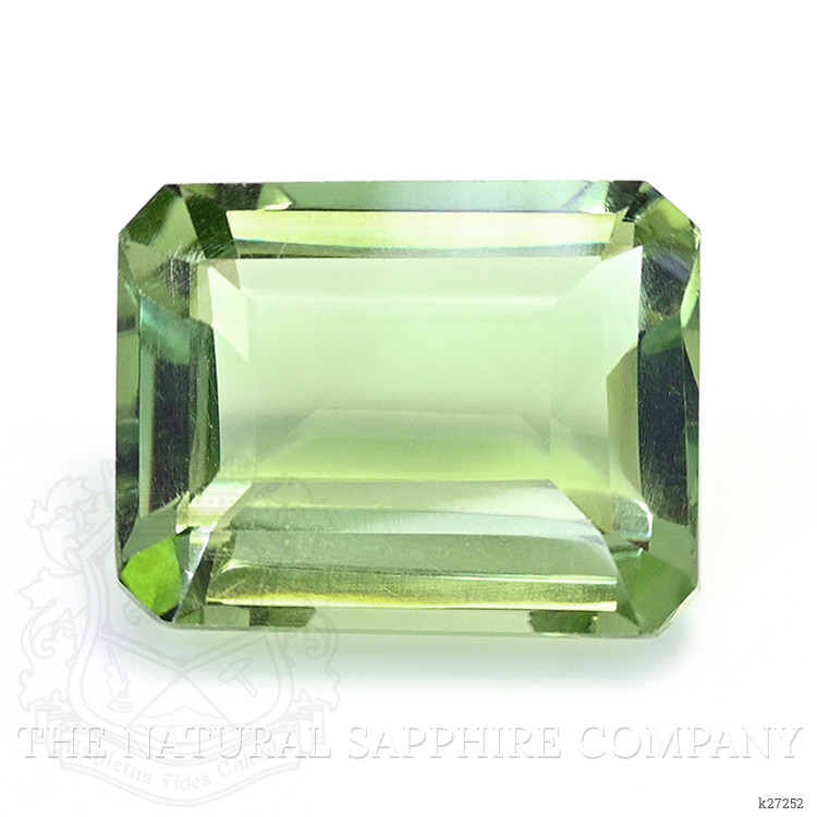 9.80 Ct. Yellowish Green Prasiolite from Madagascar