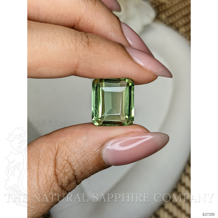 9.69 Ct. Green Prasiolite from Madagascar