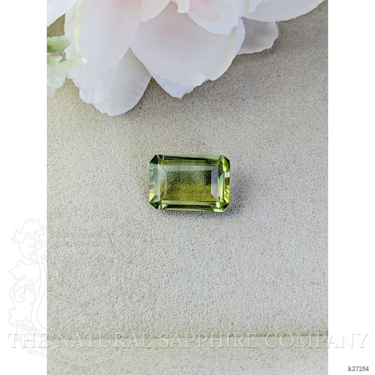 9.07 Ct. Yellowish Green Prasiolite from Madagascar