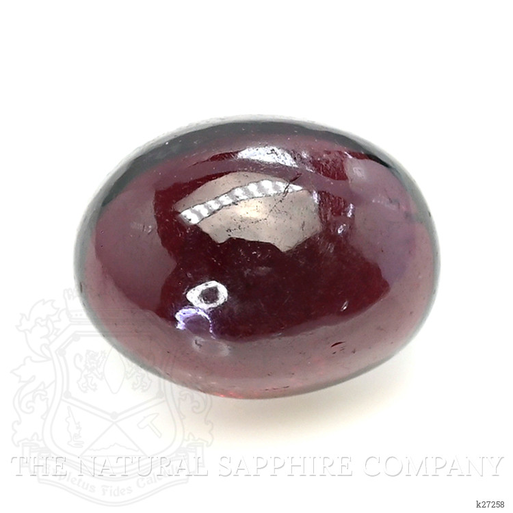 3.18 Ct. Pinkish Purple Cabochon Garnet from Ceylon (Sri Lanka)