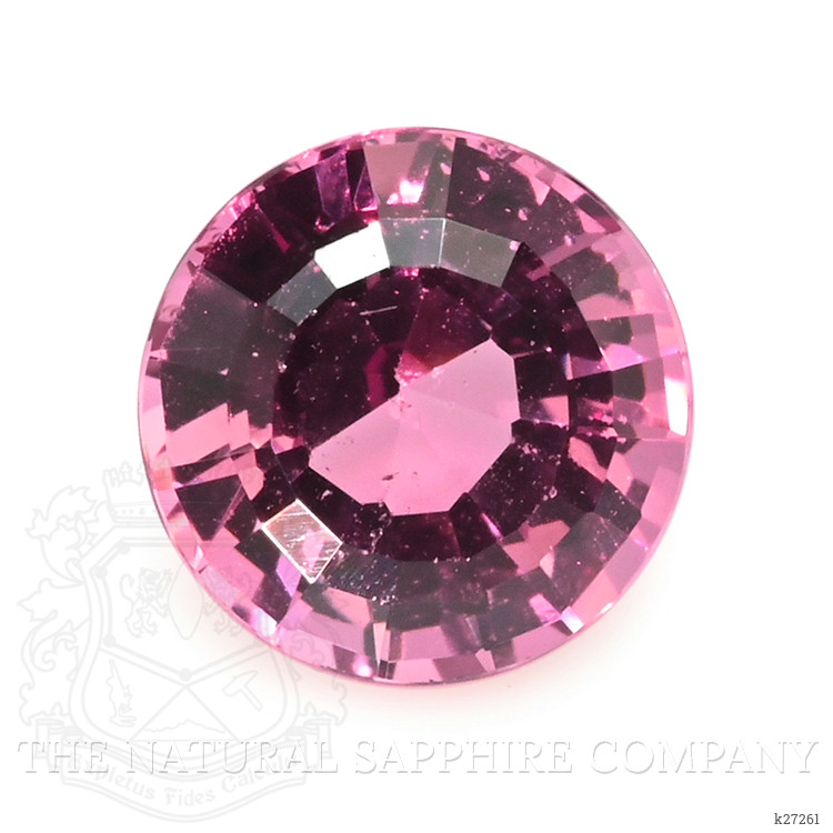 0.63 Ct. Purplish Pink Rhodolite Garnet from Ceylon (Sri Lanka)