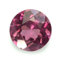 0.56 Ct.Tw. Round Rhodolite Garnet