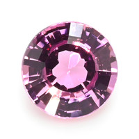 0.32 Ct.Tw. Round Rhodolite Garnet