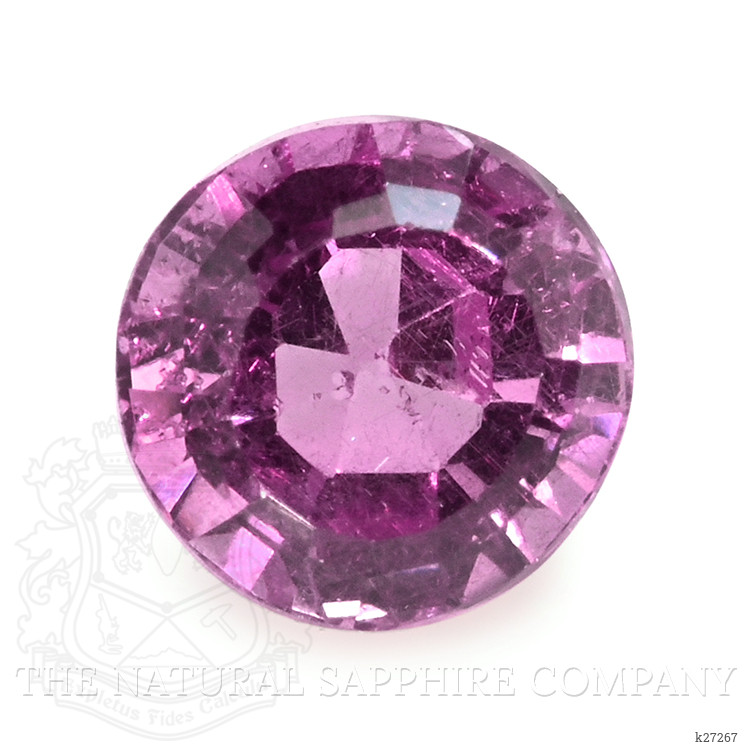 0.43 Ct. Pinkish Purple Rhodolite Garnet from Ceylon (Sri Lanka)