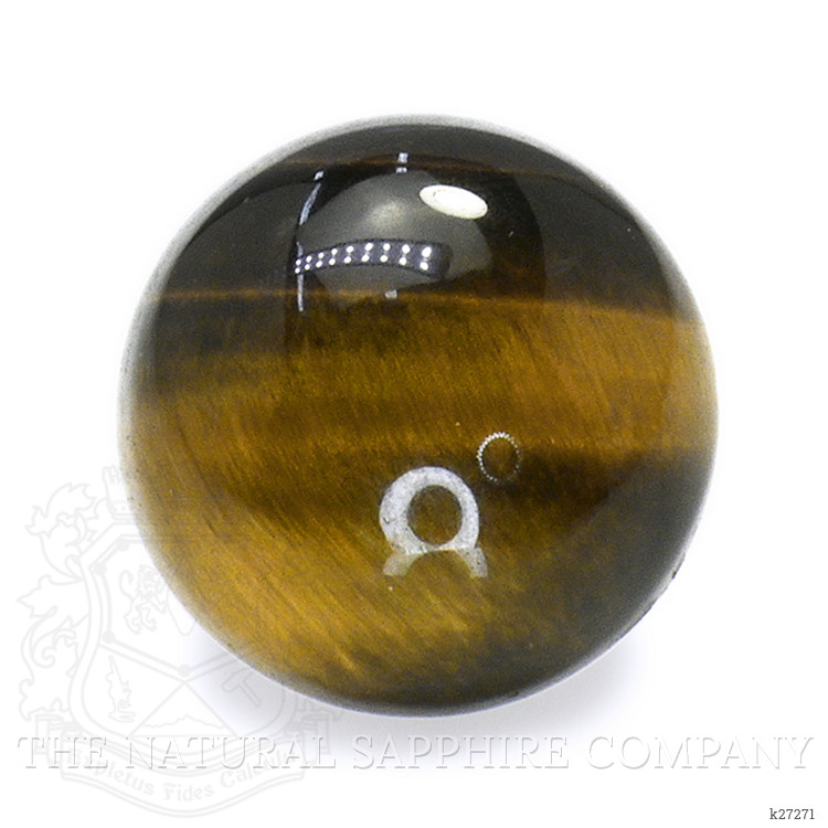 4.09 Ct. Cabochon Tiger's Eye from Ceylon (Sri Lanka)