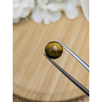 4.37 Ct. Cabochon Tiger's Eye from Ceylon (Sri Lanka) Life Style