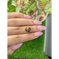 4.37 Ct. Cabochon Tiger's Eye from Ceylon (Sri Lanka) Life Style