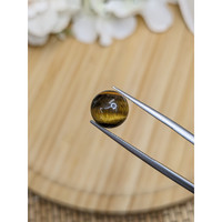 4.39 Ct. Cabochon Tiger's Eye from Ceylon (Sri Lanka) Life Style