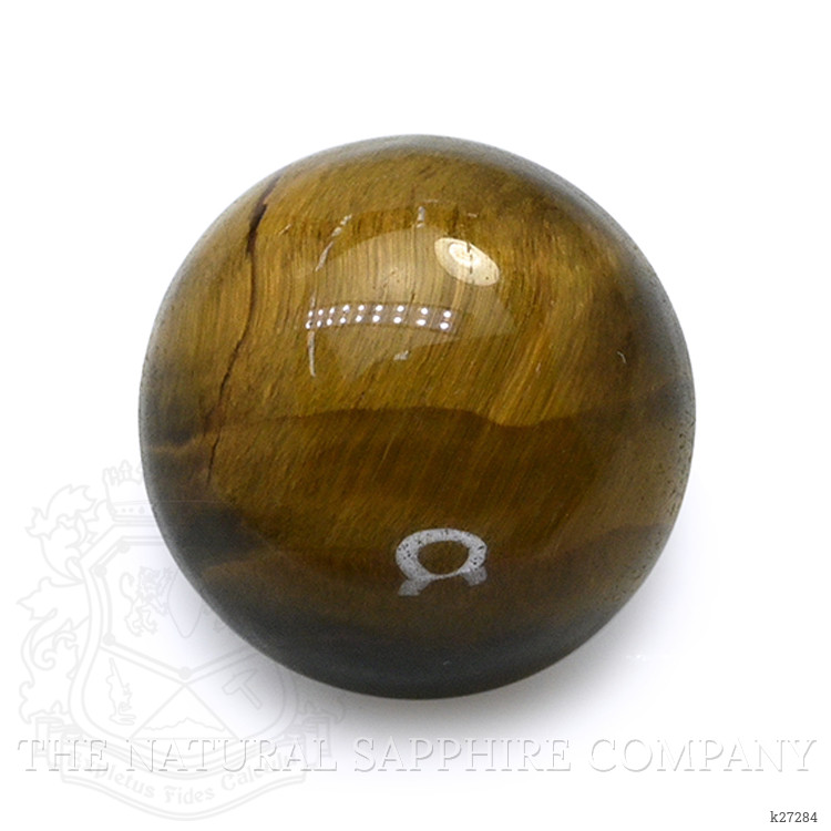 4.40 Ct. Cabochon Tiger's Eye from Ceylon (Sri Lanka)