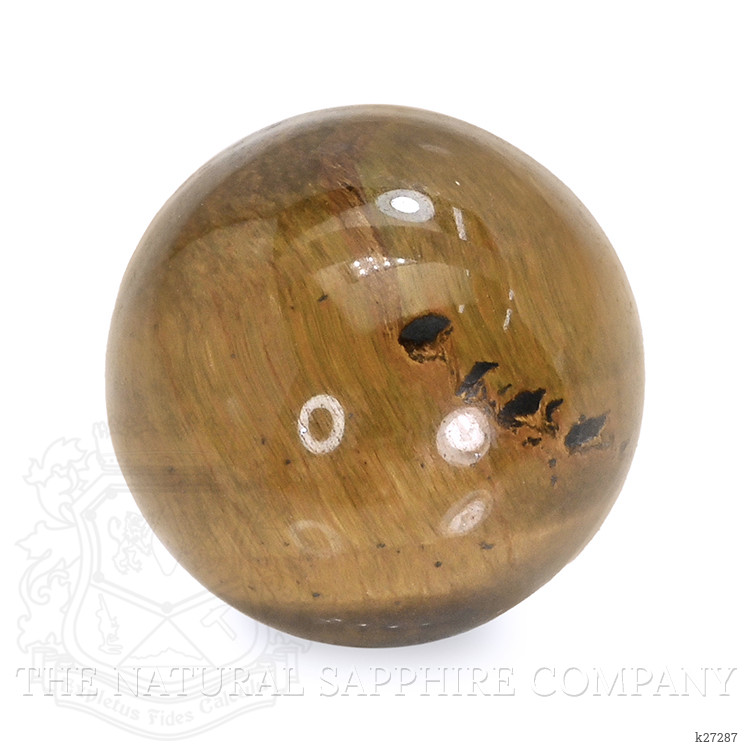 4.51 Ct. Cabochon Tiger's Eye from Ceylon (Sri Lanka)