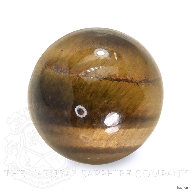 4.61 Ct. Cabochon Tiger's Eye from Ceylon (Sri Lanka)