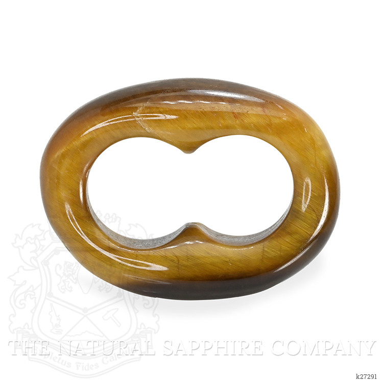 7.33 Ct. Cabochon Tiger's Eye from Ceylon (Sri Lanka)