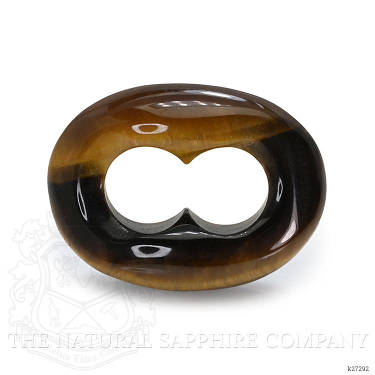 9.72 Ct. Cabochon Tiger's Eye from Ceylon (Sri Lanka)