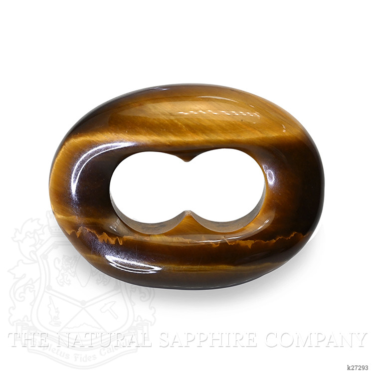 10.34 Ct. Cabochon Tiger's Eye from Ceylon (Sri Lanka)