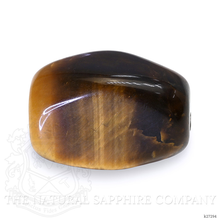 13.37 Ct. Cabochon Tiger's Eye from Ceylon (Sri Lanka)