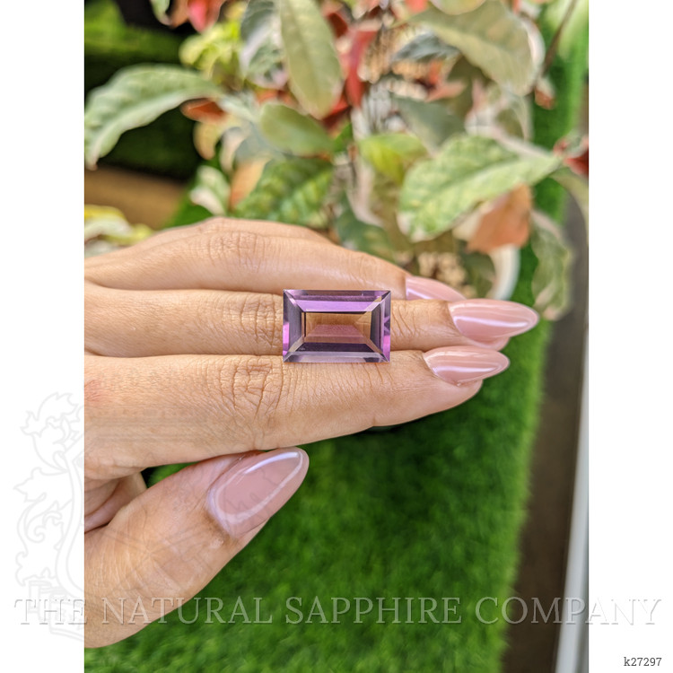 15.30 Ct. Purple Amethyst from Brazil