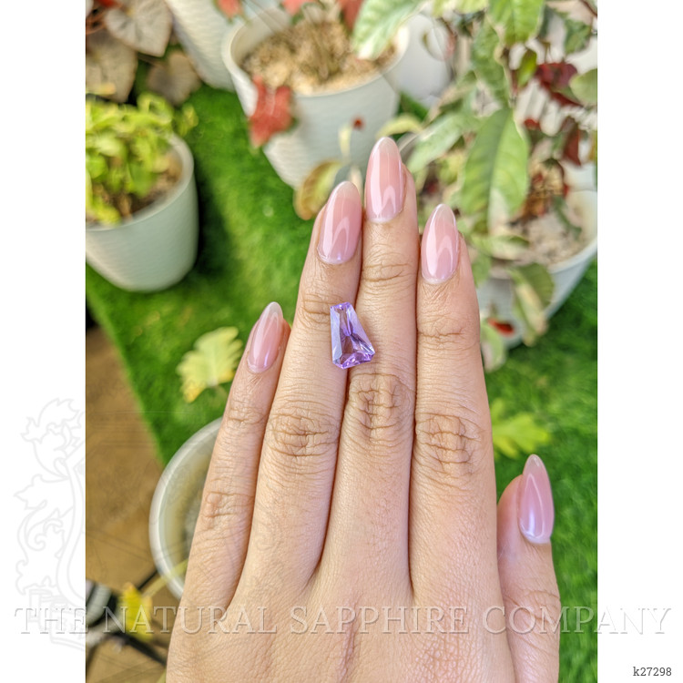 2.93 Ct. Purple Amethyst from Ceylon (Sri Lanka)