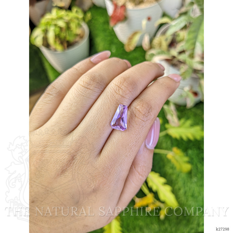 2.93 Ct. Purple Amethyst from Ceylon (Sri Lanka)