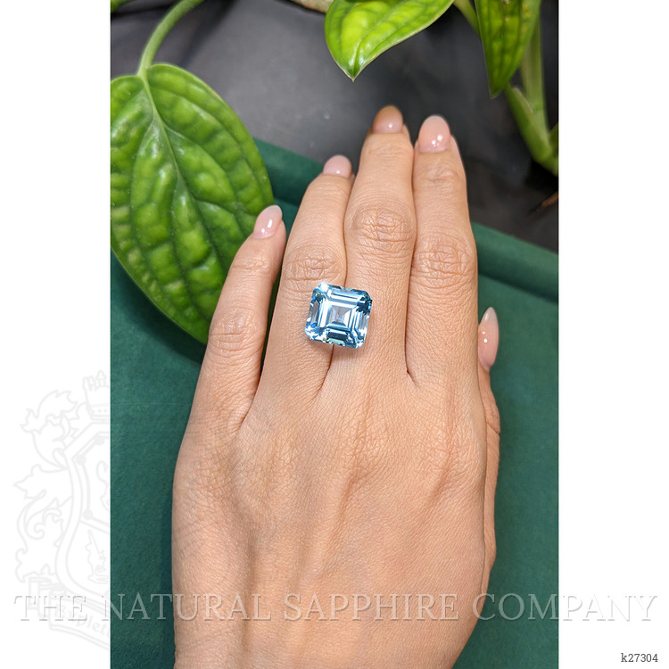 12.27 Ct. Blue Topaz from Brazil