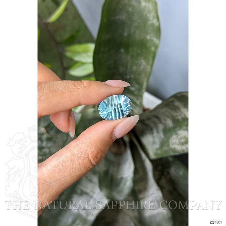 15.63 Ct. Blue Topaz from Brazil