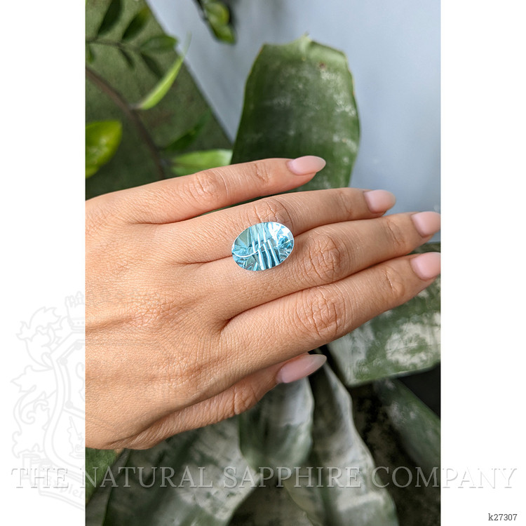 15.63 Ct. Blue Topaz from Brazil