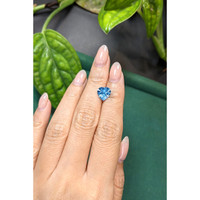 2.53 Ct. Blue Topaz from Brazil Life Style