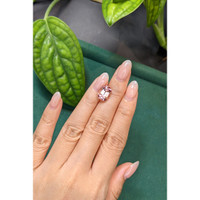 4.95 Ct. Pink Tourmaline from Mozambique Life Style