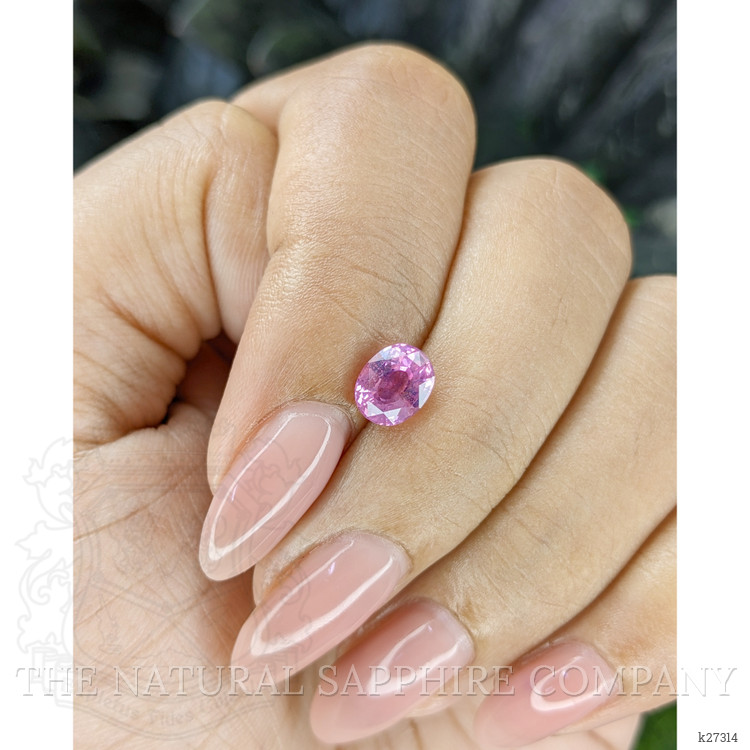 1.17 Ct. Purplish Pink Spinel from Tanzania