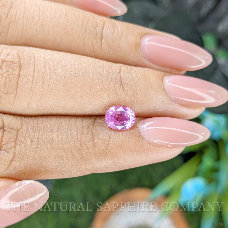 1.17 Ct. Purplish Pink Spinel from Tanzania