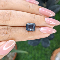 3.58 Ct. Purple Spinel from Tanzania Life Style