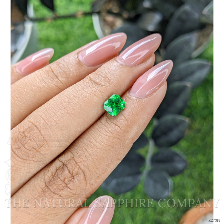 1.05 Ct. Tsavorite Garnet from Tanzania