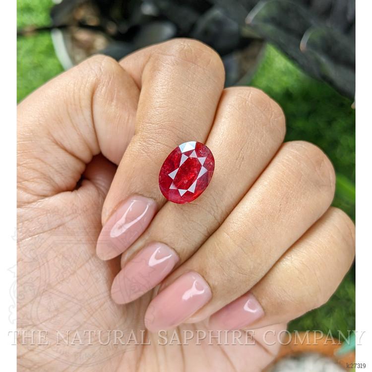 7.89 Ct. Red Spinel from Tanzania
