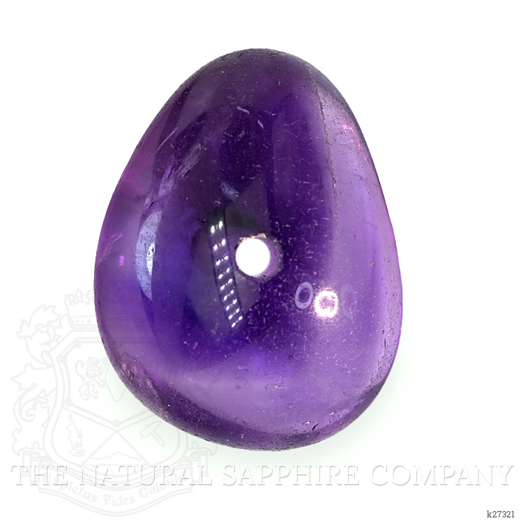 6.19 Ct. Purple Cabochon Amethyst from Ceylon (Sri Lanka)