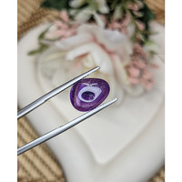 6.19 Ct. Purple Cabochon Amethyst from Ceylon (Sri Lanka) Life Style
