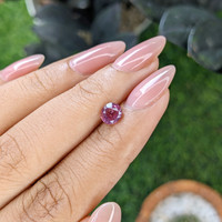 1.00 Ct. Purplish Pink Spinel from Ceylon (Sri Lanka) Life Style