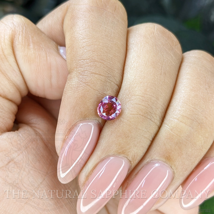 1.00 Ct. Purplish Pink Spinel from Ceylon (Sri Lanka)