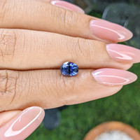 1.11 Ct. Blue Spinel from Ceylon (Sri Lanka) Life Style