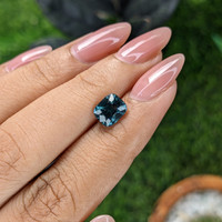 2.09 Ct. Greenish Blue Spinel from Ceylon (Sri Lanka) Life Style