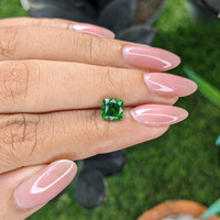 1.57 Ct. Tsavorite Garnet from Kenya Life Style