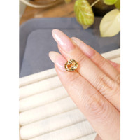 3.26 Ct. Golden Brown Garnet from South Africa Life Style