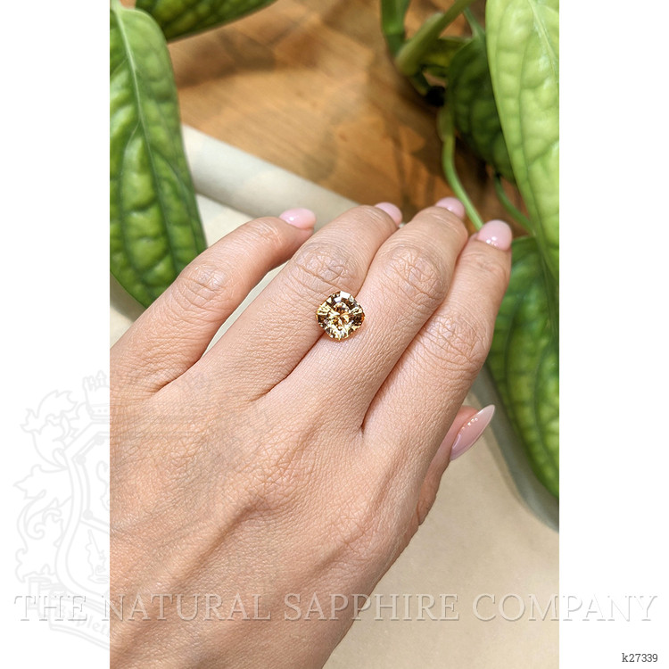 2.91 Ct. Golden Brown Garnet from South Africa