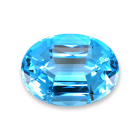 59.37 Ct. Swiss Blue Topaz from Brazil Video