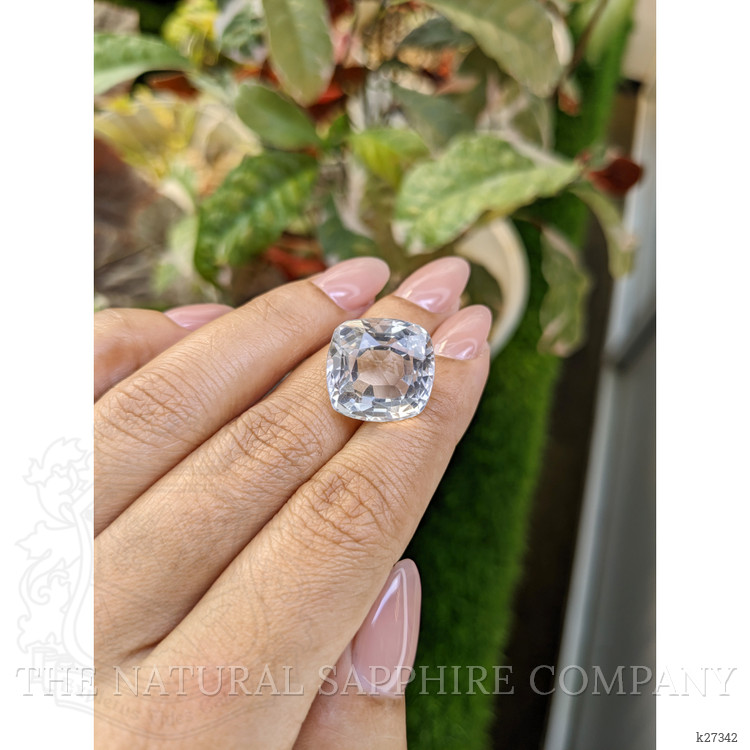 19.43 Ct. White Quartz from Madagascar