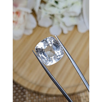 19.43 Ct. White Quartz from Madagascar Life Style