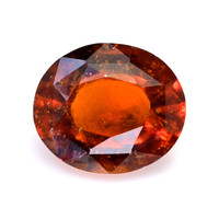 5.88 Ct. Reddish Orange Hessonite Garnet from Madagascar Video
