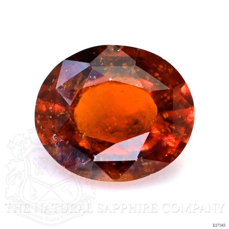 5.88 Ct. Reddish Orange Hessonite Garnet from Madagascar