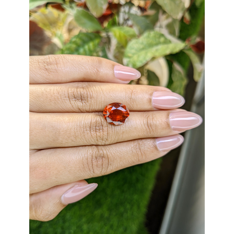 5.88 Ct. Reddish Orange Hessonite Garnet from Madagascar
