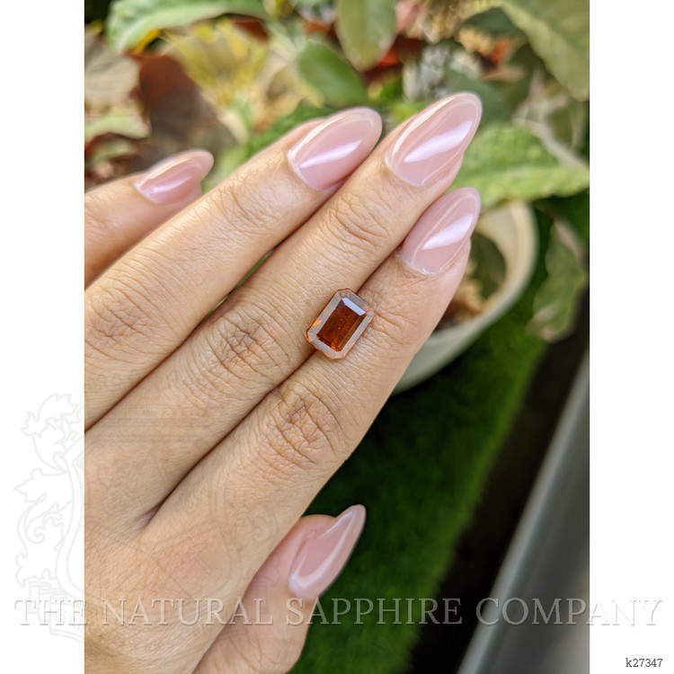 4.06 Ct. Reddish Orange Hessonite Garnet from Madagascar