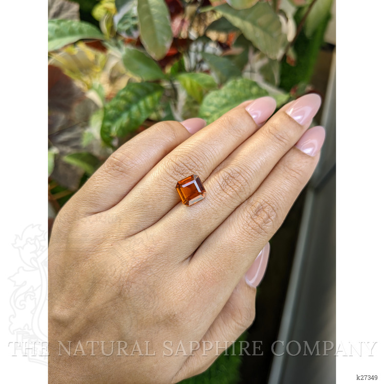 4.29 Ct. Reddish Orange Hessonite Garnet from Madagascar